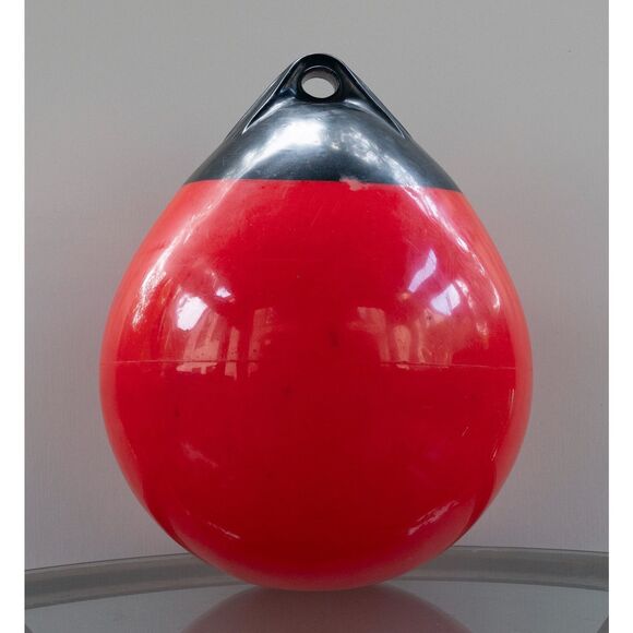 Boat Mooring Buoy 10 inch - Round Boat‎ Fender Ball Boat Buoy Ball - Inflatable - Picture 1 of 9